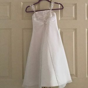 Girls flower girl or religious ceremony dress